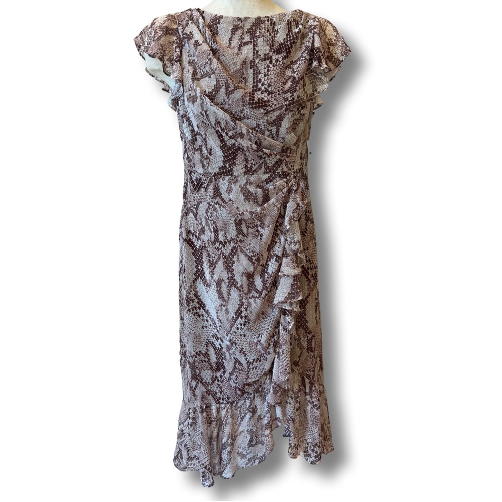 VINCE CAMUTO Snakeskin dress, Size 8 Snakeskin fabric dress, NWT
